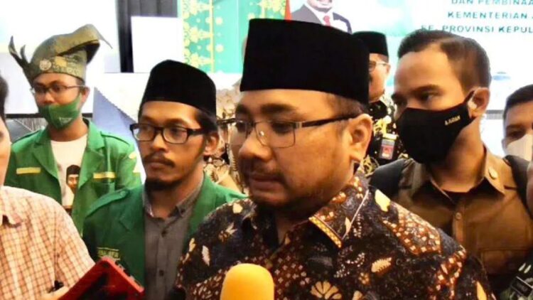 Tahun 2023, Kemenag Ajukan Penambahan Kuota Haji hingga 100 Persen 1 Menteri Agama Republik Indonesia, Yaqut Cholil Qoumas (ANTARA/Jessica)