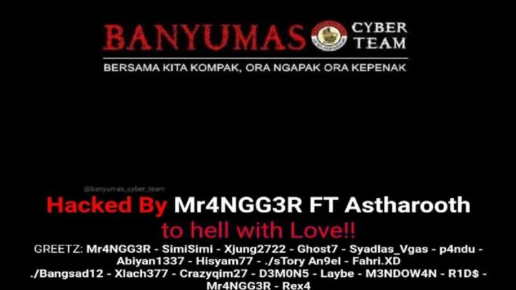 Peretas Bobol Website Bawaslu Sejumlah Daerah di Sumbar 1 Tangkapan layar situs Bawaslu di daerah Sumbar yang mengalami pembajakan oleh pihak yang masih belum diketahui (Antara/Alfatah)