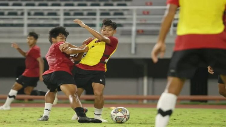 Para pemain Timnas U-20 Indonesia untuk Piala AFC U-20 2023. (HO/Pssi.org)