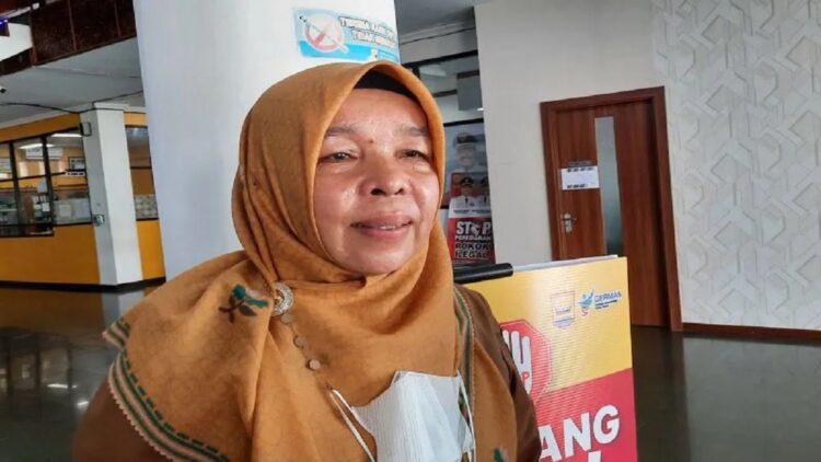 Kepala Dinas Kesehatan Kota Pariaman, Sumbar Nazifah. (ANTARA/Aadiaat M. S.)