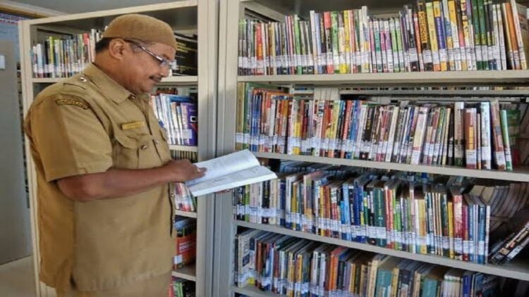 Kunjungan ke perpustakaan Kota Padang meningkat pascapandemi. (IST)