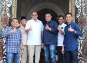 Andre Rosiade Bersilaturahmi dengan Tokoh Masyarakat Kota Sawahlunto H Idris