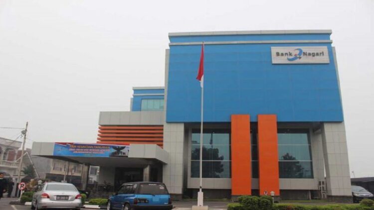 Kinerja Segmen Syariah Bank Nagari Tumbuh Dua Digit pada 2024 1 Ilustrasi kantor Bank Nagari Sumbar. (net)