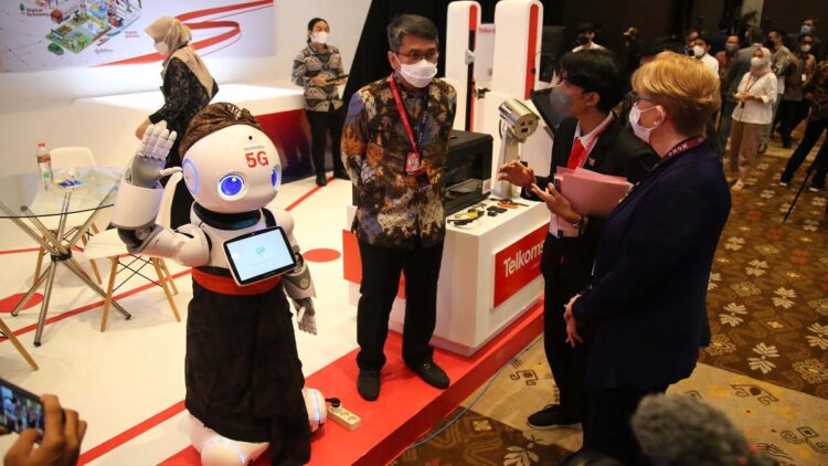 Telkomsel Tunjukkan Teknologi 5G Smart Mining di Ajang SOE International 1 Hyper 5G Telkomsel