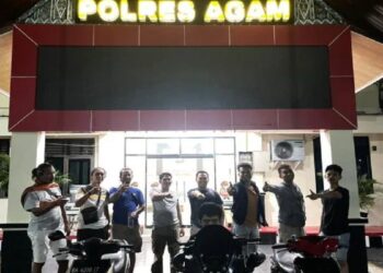 Pria di Agam Diciduk Polisi karena Gelapkan Motor Pengemudi Ojol