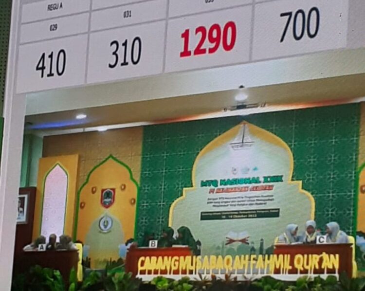 Tampil Memukau di MTQN XXIX Kalsel, Grup Fahmil Quran Putri Sumbar Melaju ke Semifinal 1 IMG 20221014 WA0008