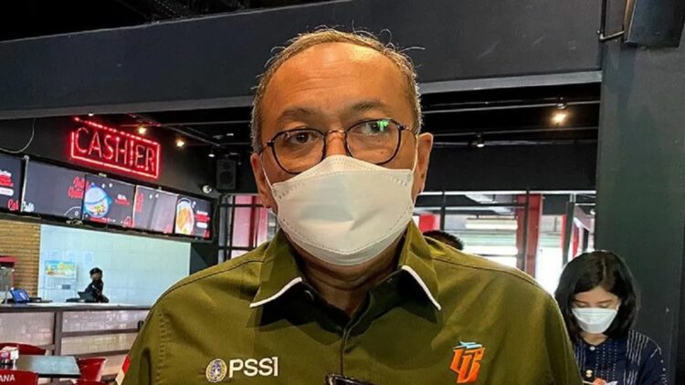 Direktur Utama PT Liga Indonesia Baru (LIB) Akhmad Hadian Lukita. ANTARA/Naufal Fikri Yusuf/am.