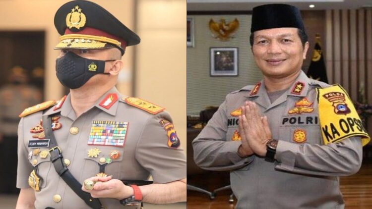 Kapolda Jatim Dicopot, Digantikan Irjen Pol Teddy Minahasa 1 Kapolda Sumbar Irjen Pol Teddy Minahasa menggantikan Kapolda Jatim Irjen Pol Nico Afinta