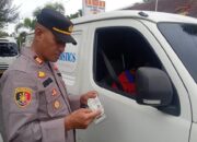 Operasi Zebra Singgalang 2022 di Polsek Koto Tangah, Empat Mobil Dikandangkan