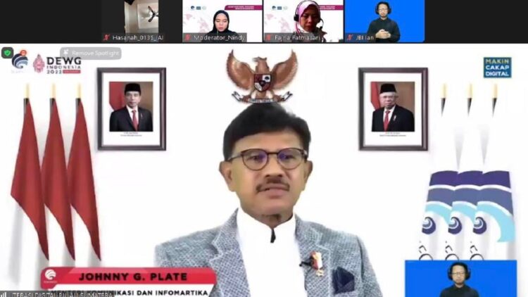 Menkominfo Johnny G Plate