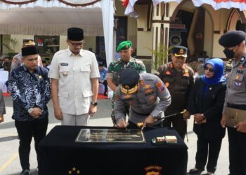 Naik Tipe, Kapolda Sumbar Resmikan Polresta Bukittinggi 20 Polres Bukittinggi naik type dan menjadi Polresta Bukittinggi