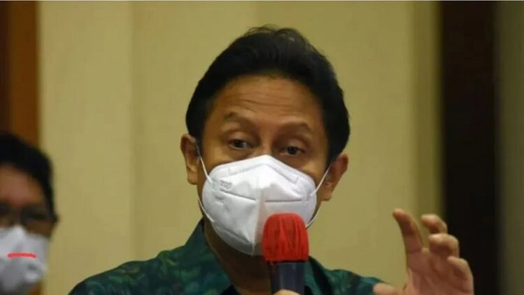 Menteri kesehatan Budi Gunadi Sadikin memberikan keterangan pers di Kantor Kementrian Kesehatan, Jakarta, Jumat (21/10/2022). (ANTARA FOTO/Indrianto Eko Suwarso/nz).