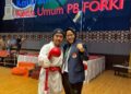 Andre Rosiade Apresiasi Karateka Sumbar Atika Suri Sabet Emas Kejurnas Karate di Padang