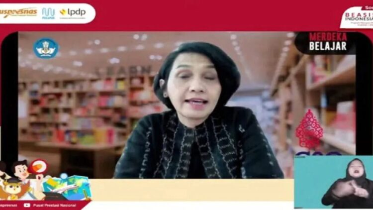 Sekretaris Jenderal Kementerian Pendidikan, Kebudayaan, Riset, dan Teknologi (Kemdikbudristek) Suharti. ANTARA/HO-Humas Kemdikbudristek