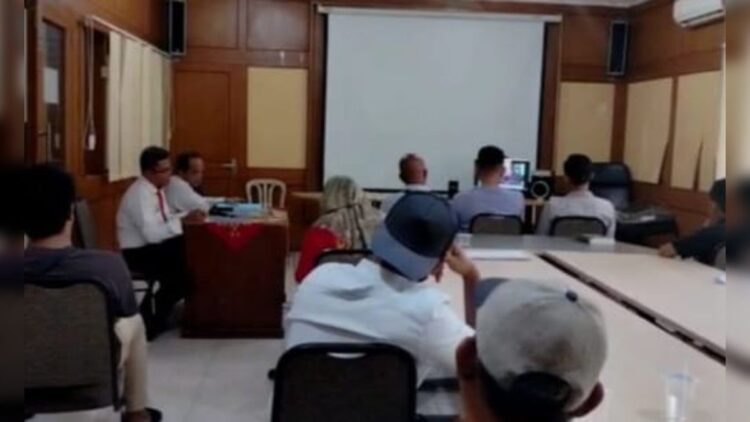 Sidang kasus tipiring digelar Satpol PP terhadap 7 pelanggar Perda. (IST)