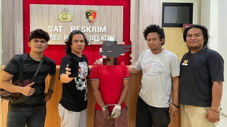 Polres Pessel menangkap pelaku pencurian HP. (Istimewa)