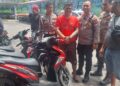 Penangkapan Raja Curanmor di oleh Tim Phyton Polsek Lubeg, Kota Padang di daerah Jambi