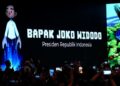 Presiden Jokowi meluncurkan platform digital berbasis interaksi sosial di dunia virtual bernama “Jagat Nusantara”, Jumat (28/10/2022), di The Ballroom Djakarta Theater, Jakarta. (Foto: BPMI Setpres/Lukas)