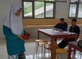 40 Pelajar Lolos Seleksi Lomba Bercerita se-Sumatera Barat 7 Salah seorang pelajar peserta lomba bercerita di Payakumbuh