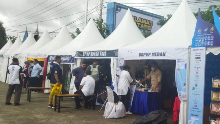 KKIN VIII di BPVP Padang Hadirkan 43 Stand Pameran dan Bazaar 1 Suasana di stand pameran dan bazaar BPVP Padang