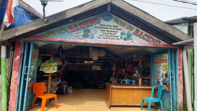 Modal Rp175 Ribu, Anasrizal Bawa Usaha Tasnya Jadi Sukses 1 Usaha tas baceno milik Anarizal yang terdampak pasca pandemi