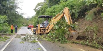 Bersihkan Material Longsor di Jorong Panta, Pemkab Agam Kerahkan Satu Alat Berat