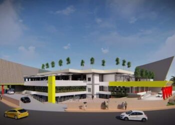 Desain Gedung Pasar Raya Padang Fase VII. (Istimewa)