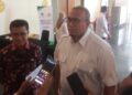Andre Rosiade saat diwawancarai bersama Kadis DPMPTSP Sumbar Adid Alfikri