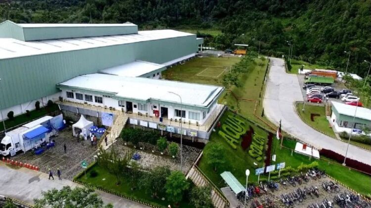 PT Tirta Investama AQUA Solok (ANTARA/HO-AQUA Solok)