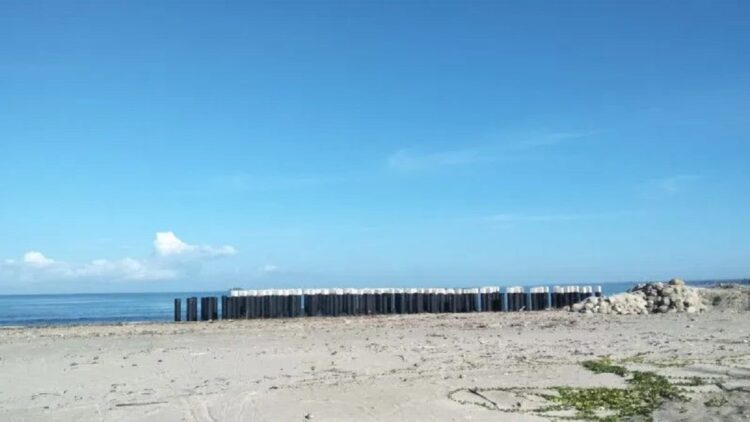 Lanjutkan Pembangunan Masjid Terapung, Pemko Pariaman Anggarkan Rp30 M 1 Kondisi bangunan masjid terapung di Kota Pariaman, Sumbar. (ANTARA/Aadiaat M. S)