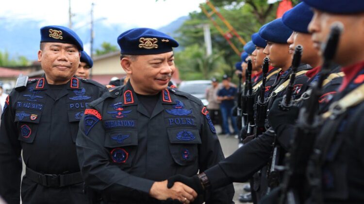Kapolda Hadiri Syukuran HUT Brimob ke-77, Ini Pesannya 1 Kapolda Sumbar datangi Mako Brimob Padang Sarai