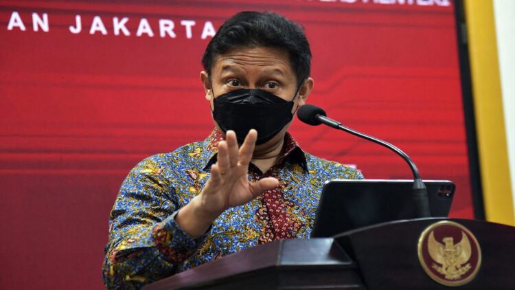 Menteri Kesehatan (Menkes) Budi Gunadi Sadikin. (net)