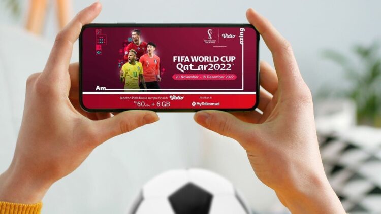 Seluruh Pertandingan FIFA World Cup 2022 Kini Bisa Ditonton dari Ponsel 1 Paket Bundling FIFA World Cup 2022 Telkomsel x Vidio