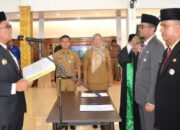Wali Kota Hendri Septa Lantik 5 Pejabat, Dua Diantaranya Kadis