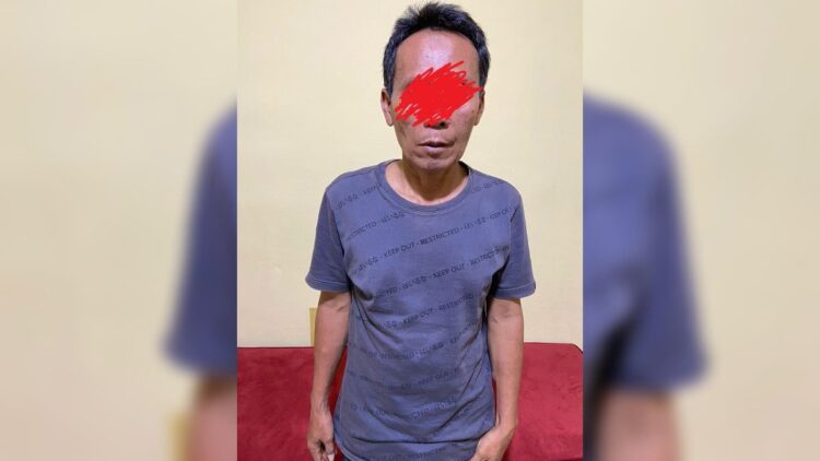 Pria ini ditangkap karena terlibat judi online. (Istimewa)