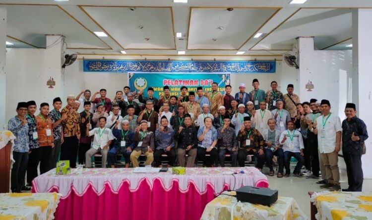Dewan Da'wah Sumbar selesai menggelar pelatihan da'i di Aula Yayasan Budi Mulia, Padang. (Istimewa)