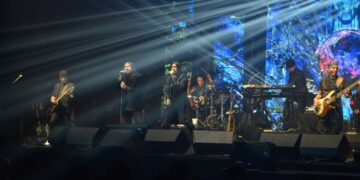 Konser Dewa 19 yang digelar di Padang beberapa waktu lalu.