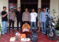 Penangkapan pelaku pengupakan rumah kontrakan di Nanggalo