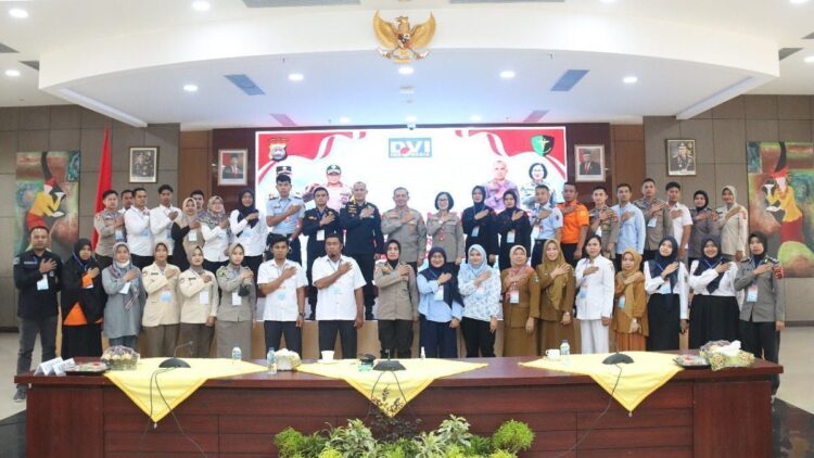 Peserta pelatihan Tim DVI TA 2022 di Polda Sumbar