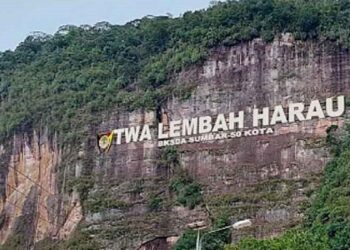 Rencana pembuatan Landmark di Lembah Harau yang akhirnya dibatalkan.