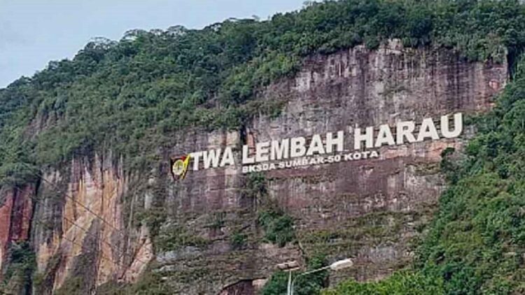 Rencana pembuatan Landmark di Lembah Harau yang akhirnya dibatalkan.