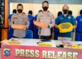 Rilis narkoba Polres Pessel