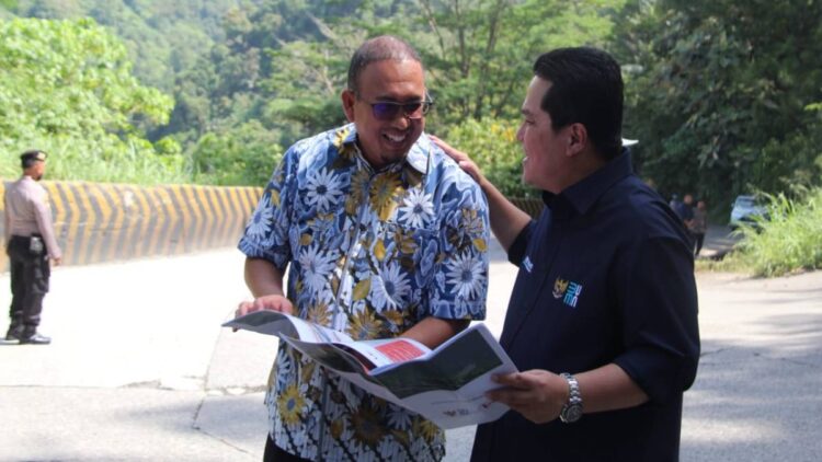 Andre Rosiade dan Erick Thohir