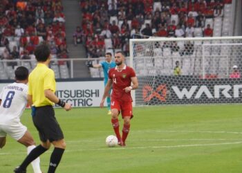 Debut Jordi Amat dengan Timnas Indonesia. (sporstars)