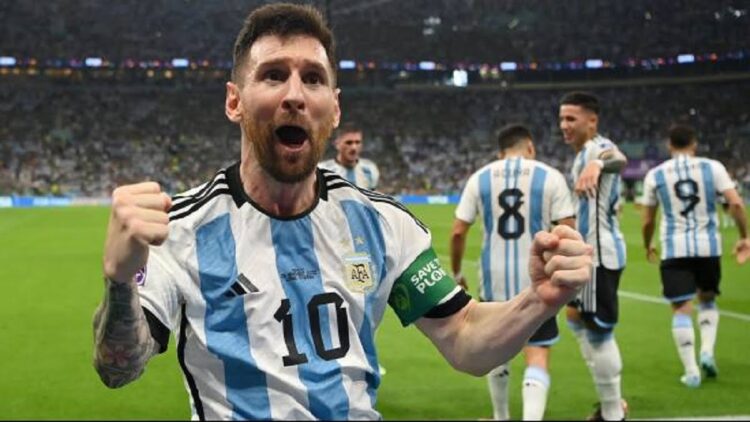 Piala Dunia 2022 Cetak Gol Terbanyak Sepanjang Sejarah! 1 Ekpresi Messi usai memastikan Argentina ke semifinal Piala Dunia 2022