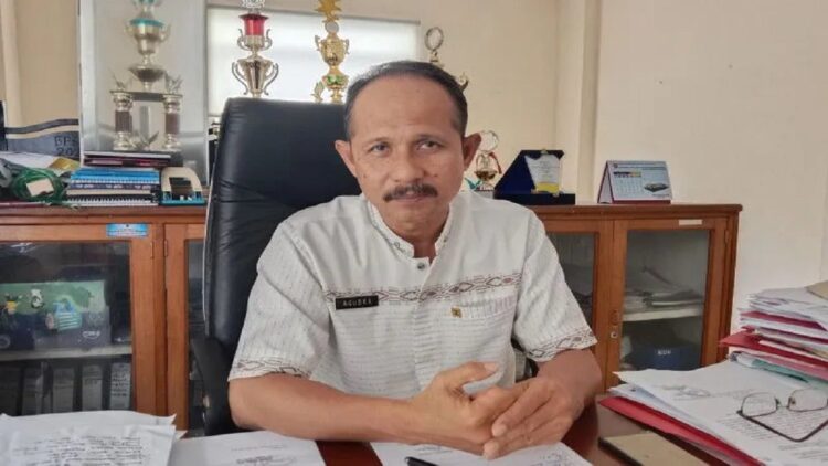 Sekretaris Dinas Perindustrian Perdagangan dan Ketenagakerjaan Agam, Aguska Dwi Fajra. Dok Antara/Yusrizal
