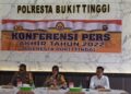 Antisipasi Lonjakan Pengunjung saat Pergantian Tahun, Polresta Bukittinggi Tutup Akses Masuk Kendaraan