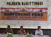 Kasus Kriminalitas di Bukittinggi Tahun 2022 Meningkat, Kapolresta: Pengungkapannya juga Meningkat
