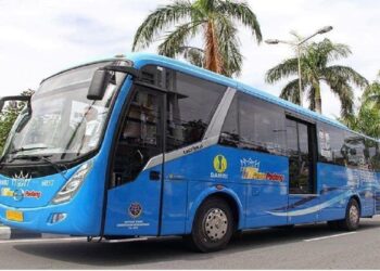 Ilustasi bus Trans Padang. (net)