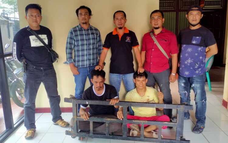 Dua Pencuri Lampu Rotari Mobil di Padang Diciduk Polisi 1 Dua maling lampu rotari mobio diciduk Polsek Luki